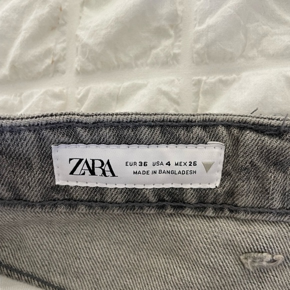 Zara gray denim shorts - Picture 8 of 8